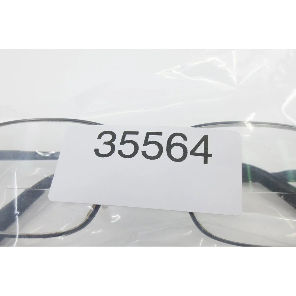 Michael Ryen 104 Eyeglasses Matte Black Rectangular Metal Frame 52-18-140